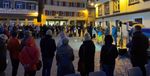 Friedensgebet in Andenken an die Kriegsopfer in der Ukraine - vergangener Samstag Marktplatz