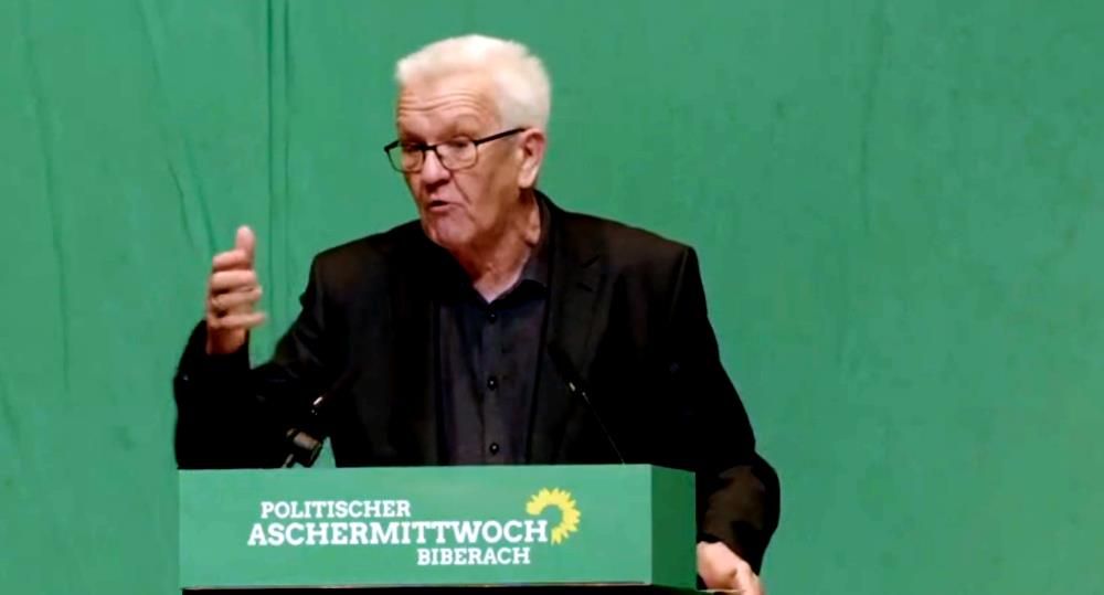 LIVE stream Politischer Aschermittwoch der Grünen in Biberach Riss ab 11 h bis 13:30 h
