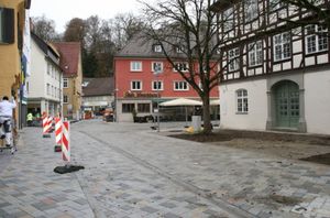 Bauarbeiten in der Wielandstraße: Land in Sicht!