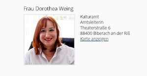Neue Kulturamtsleiterin: Dorothea Weing